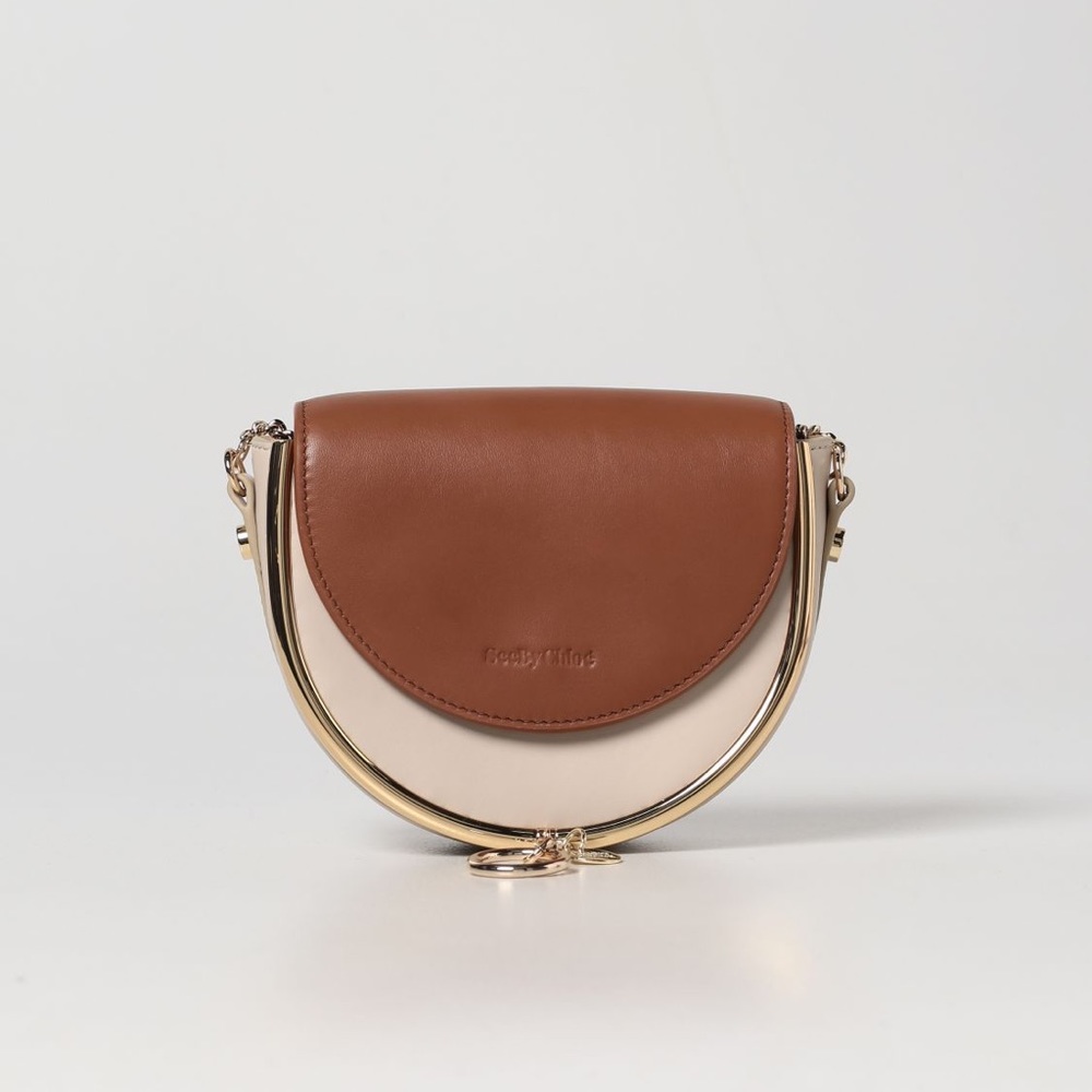Mini Bag Beige Women See By Chloé